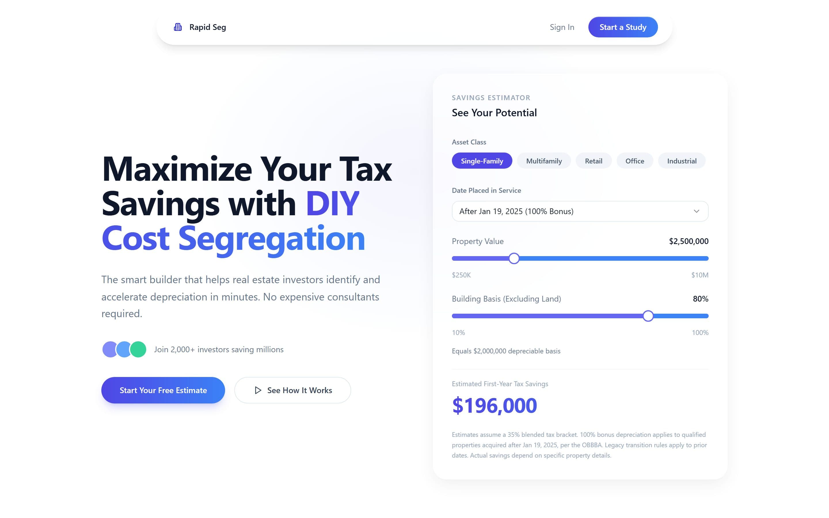 Screenshot of RapidSeg